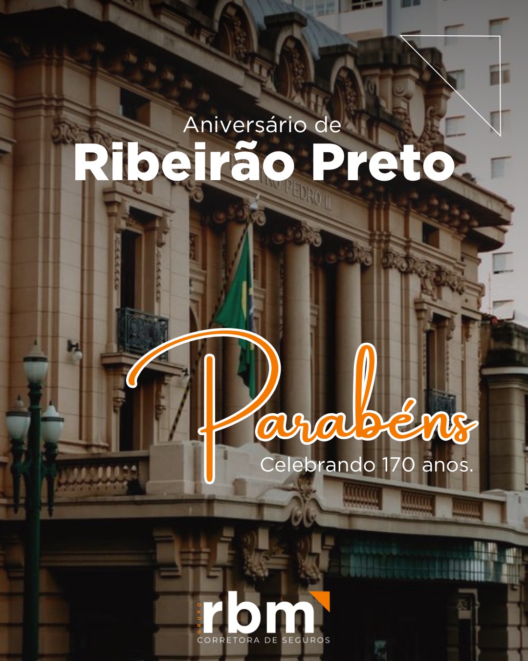 Parabéns, Ribeirão Preto, pelos seus 170 anos de história, desenvolvimento e conquistas! 

Temos orgulho de fazer parte dessa trajetória. 💙🎉

#RibeirãoPreto #170Anos #RBMCSeguros #Seguros #ParabénsRibeirãoPreto